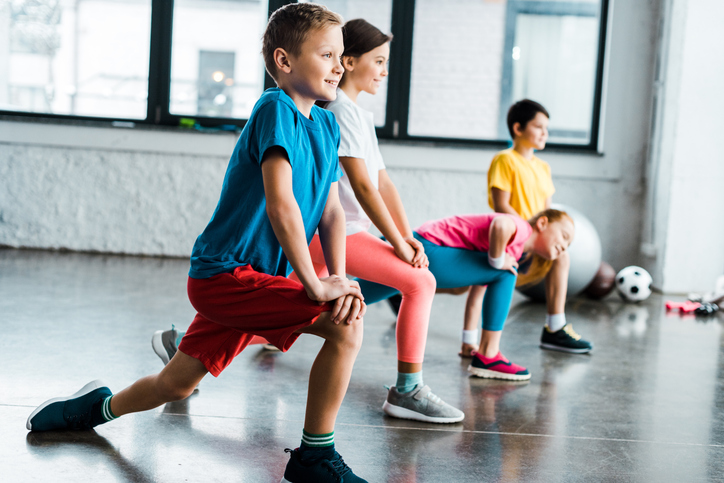 Ejercicios rápidos para niños y adolescentes